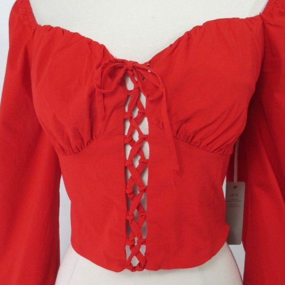 Off The Shoulders Corset Top L - Picture 5 of 9